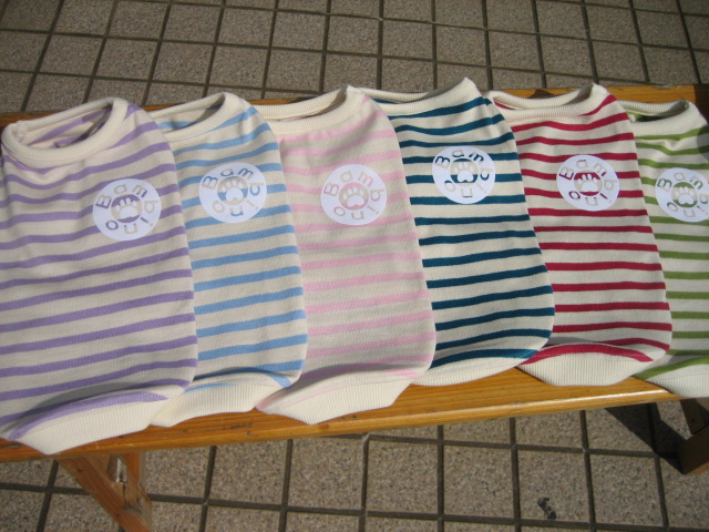 ボーダーTee w/Bambino　（ワンピも可）(イニシャル入れも可）