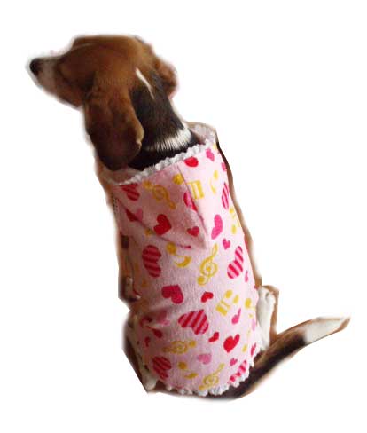 パイルパーカー　（大型犬対応）