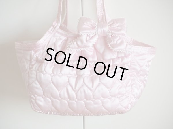 画像2: キャリーバッグG サテンハート Pink (2)