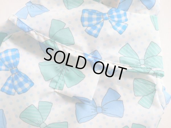 画像2: レインコート　リボン　(撥水加工） (2)