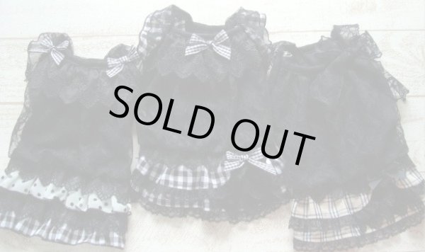 画像3: Blackレースナチュラルワンピ (3)