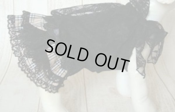 画像2: Blackレースナチュラルワンピ (2)