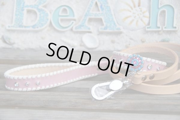 画像3: （pupplanet）　スパークハートレザー首輪、リード (3)