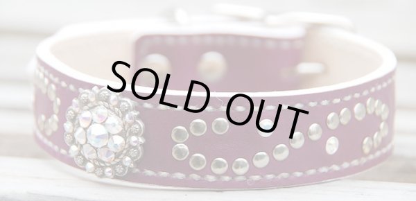 画像2: [pupplanet] ジョリーン　　レザー首輪、リード (2)