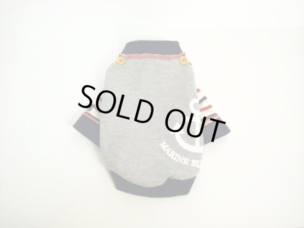 画像2: グレーラグランスウェット　イカリプリント (2)