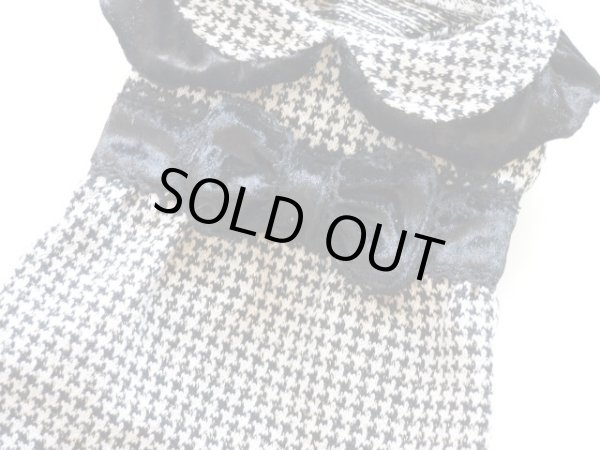 画像4: ウールラメジャガードワンピ (4)