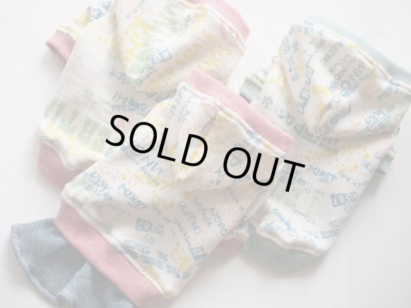 画像2: グラフィック柄ワンピ、パーカー　グリーン系 (2)