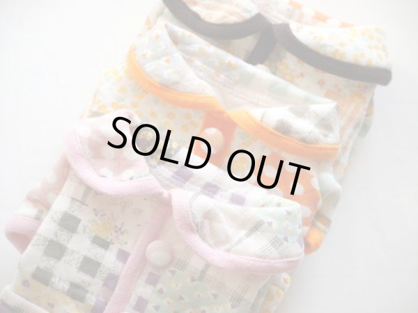 画像3: カーディガン風キルトニット＆デニムワンピ (3)