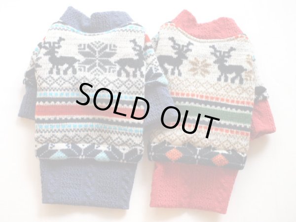画像3: フォークロアジャガードニット＆アランニットスウェット (3)