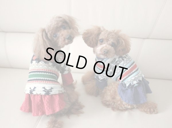 画像5: フォークロアジャガードニット＆アランワンピ (5)