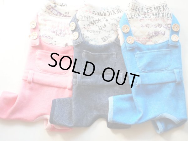 画像2: グラフィック＆カラーデニムオールインワン (2)