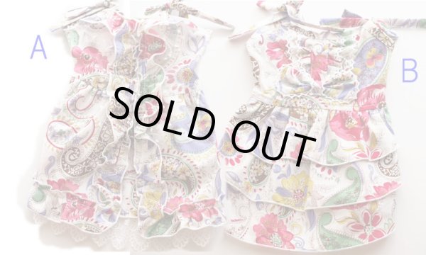 画像3: アジアンフラワーワンピ (3)