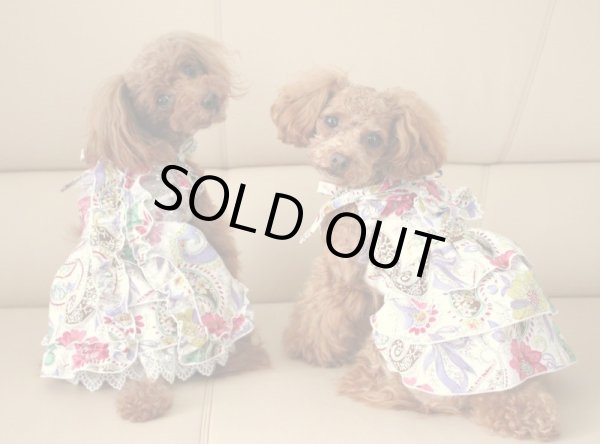 画像4: アジアンフラワーワンピ (4)