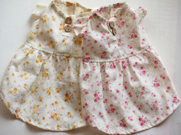 画像2: ローズブーケワンピ　 (2)