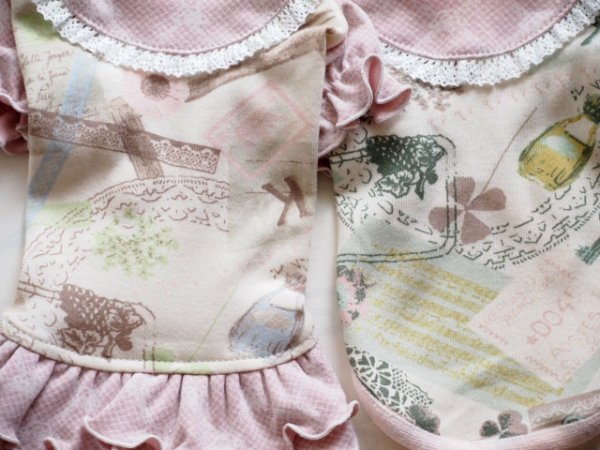 画像4: couchou&ピンクレース柄ワンピ、Tシャツ (4)