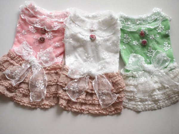 画像2: レースワンピ　3色 (2)