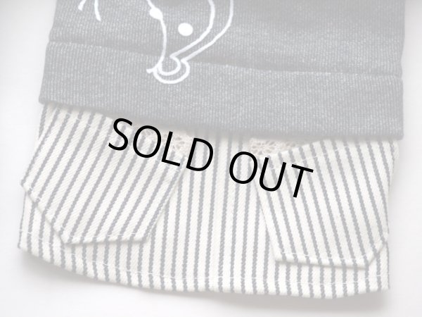 画像3: 裏毛デニムニット＆おさるさんプリントワンピ、パーカー (3)