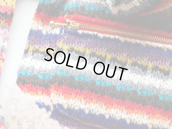 画像3: ジャガード裏起毛　Caldo Borderセーターワンピ、パーカー　 (3)