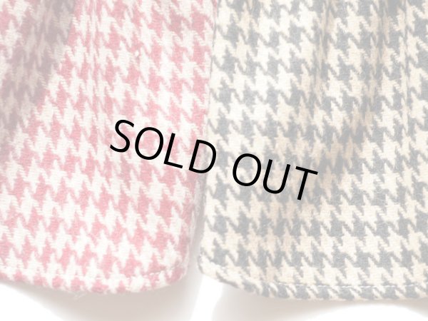 画像3: ウール　千鳥チェックワンピース (3)