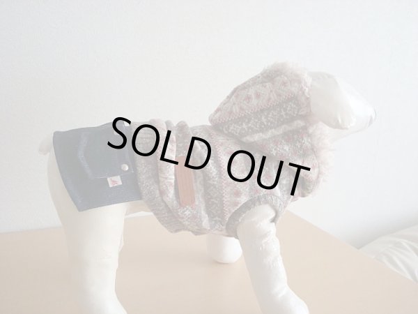 画像4: ジャガード&デニムワンピース、ジャガードパーカー (4)