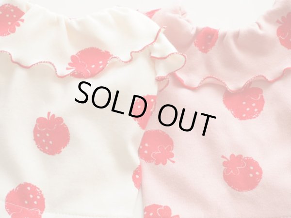 画像2: くしゅくしゅ苺ワンピ－ス (2)