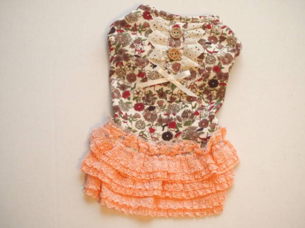 画像3: フルールデリシャス＆シェルピンクレース　ワンピ－ス (3)