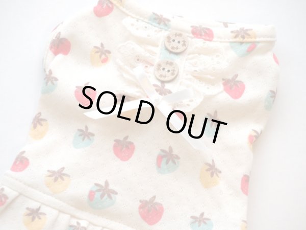 画像2: カラフルいちごワンピ (2)