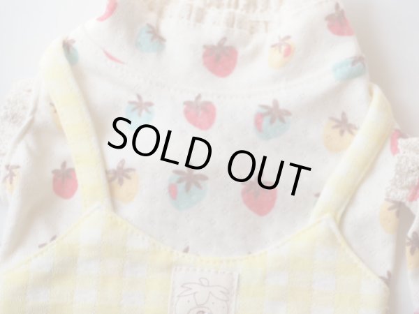 画像3: カラフルいちご＆チェックタンク、ワンピース、オールインワン (3)