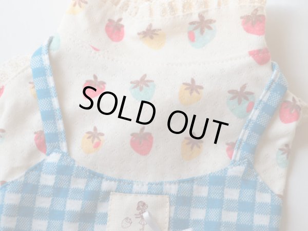 画像4: カラフルいちご＆チェックタンク、ワンピース、オールインワン (4)