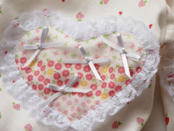 画像5: いちご＆花畑ワンピ (5)