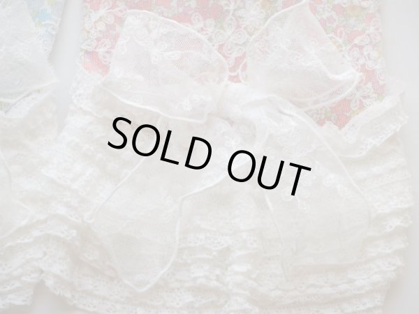 画像2: お花ベール＆ホワイトスカート　ワンピース (2)