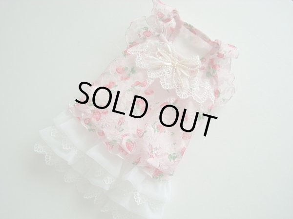 画像3: 苺レースワンピース (3)