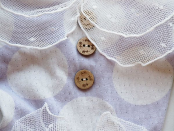 画像4: パステルマシュマルドットワンピース (4)