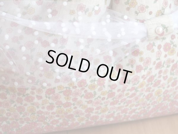 画像2: キャリーバッグ 花畑モス (2)