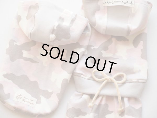 画像4: 迷彩ピンクワンピ、パーカー (4)