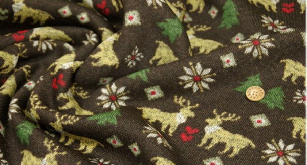 画像5: トナカイ＆ボアセーター　裏起毛 (5)