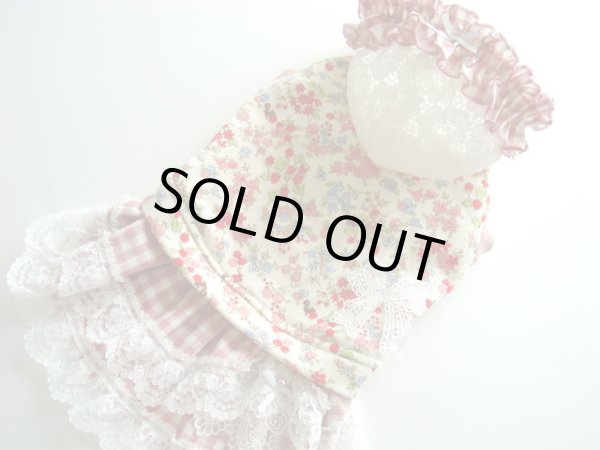 画像2: 野苺＆お花＆チェックワンピ (2)