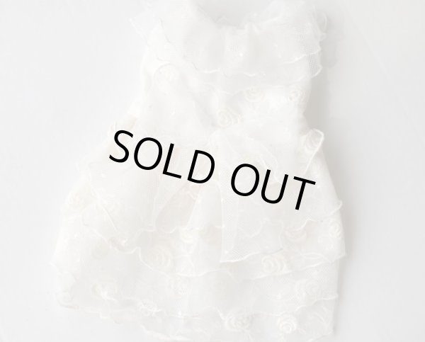 画像3: ローズチュールレースワンピース (3)