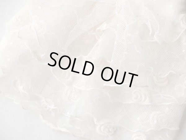 画像4: ローズチュールレースワンピース (4)