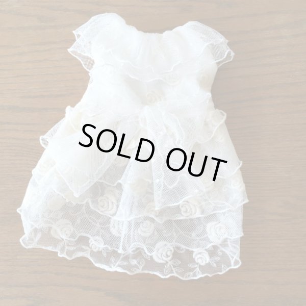 画像2: ローズチュールレースワンピース (2)
