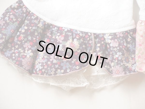 画像4: お花＆レース　ワンピース (4)