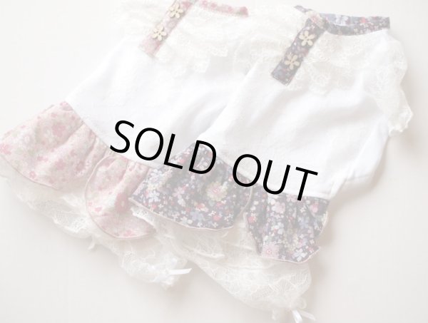 画像2: お花＆レース　オールインワン (2)