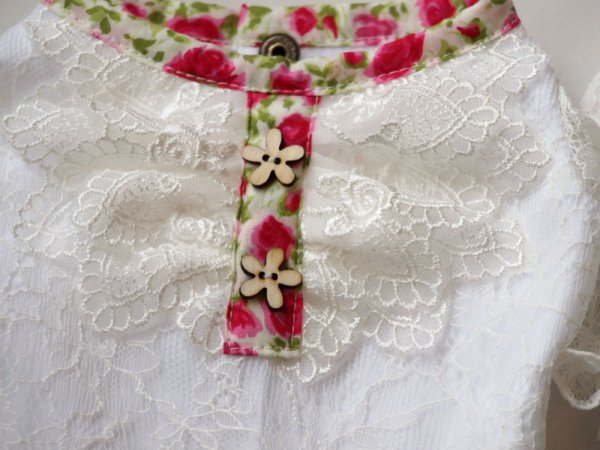 画像3: 薔薇＆レース　ワンピース (3)