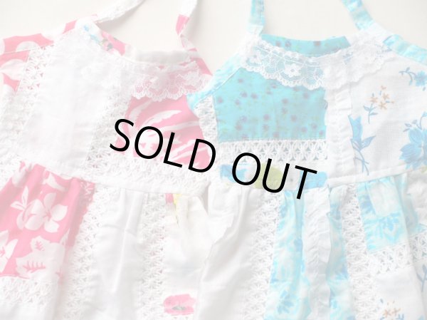 画像2: インド綿パッチワークワンピース (2)