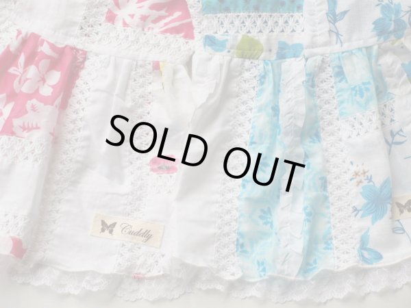 画像3: インド綿パッチワークワンピース (3)