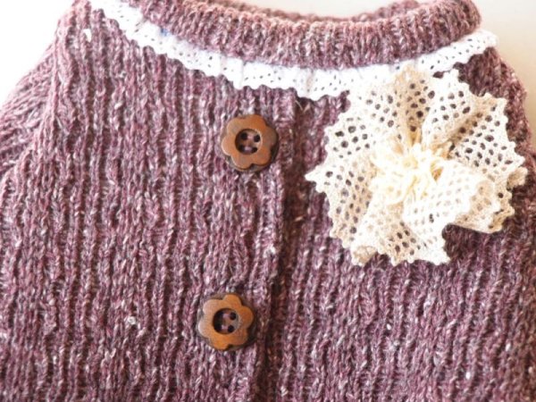 画像2: ジャズネップ接結ニット　カーディガン (2)