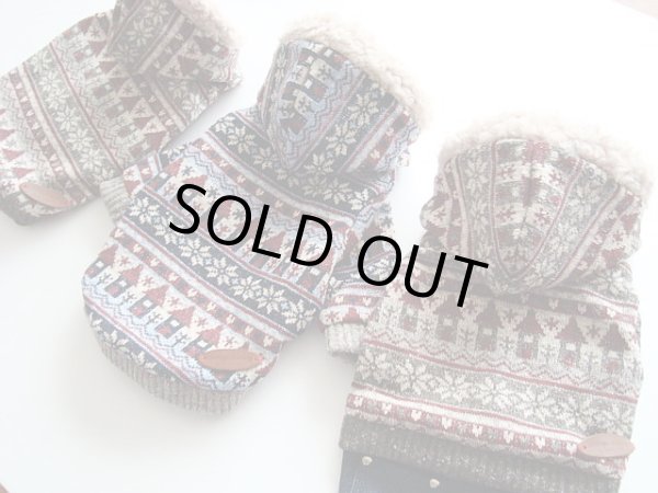 画像2: ジャガードワンピース、パーカー (2)