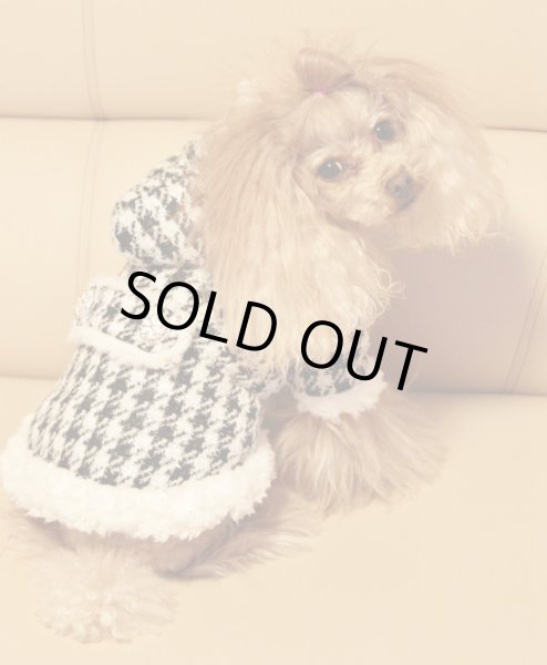 画像4: モールチェック＆ボアコート (4)