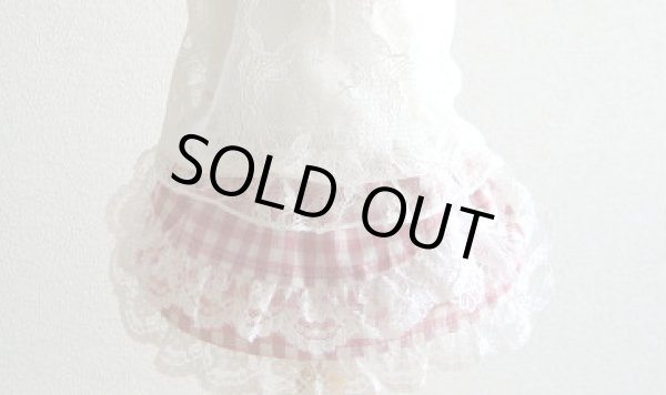 画像3: レース＆ピンクチェック　ワンピース (3)