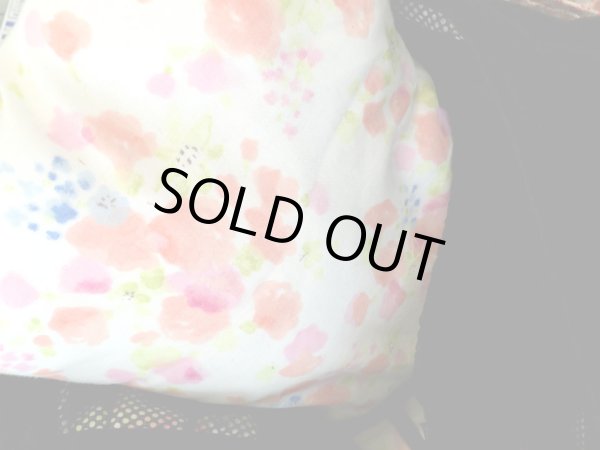 画像6: キャリーバッグ　ブラック小さな立体薔薇 (6)